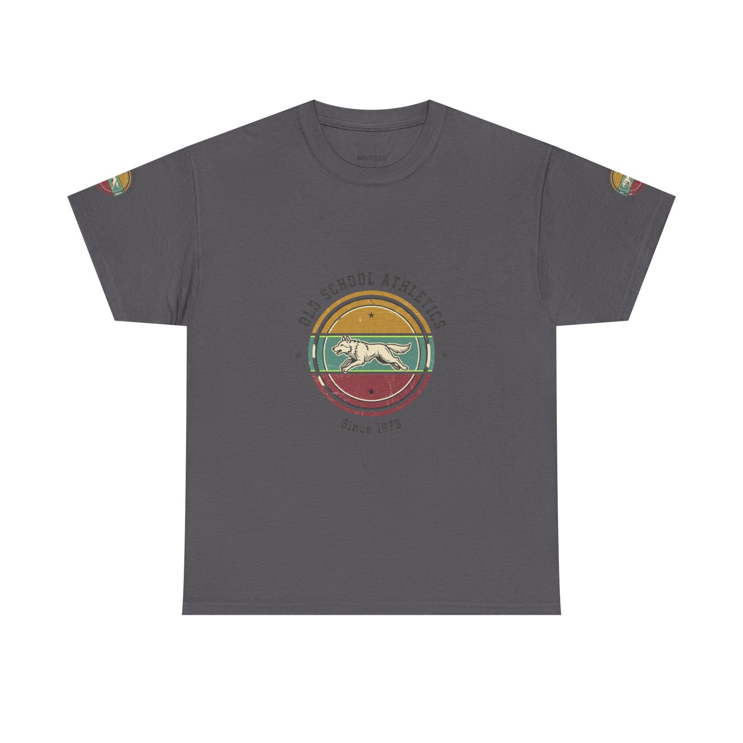 Old School Athletics Retro Running Tee — 'Since 1979' Vintage Track Shirt
