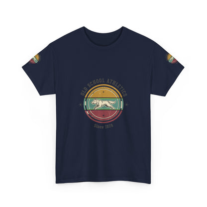 Old School Athletics Retro Running Tee — 'Since 1979' Vintage Track Shirt