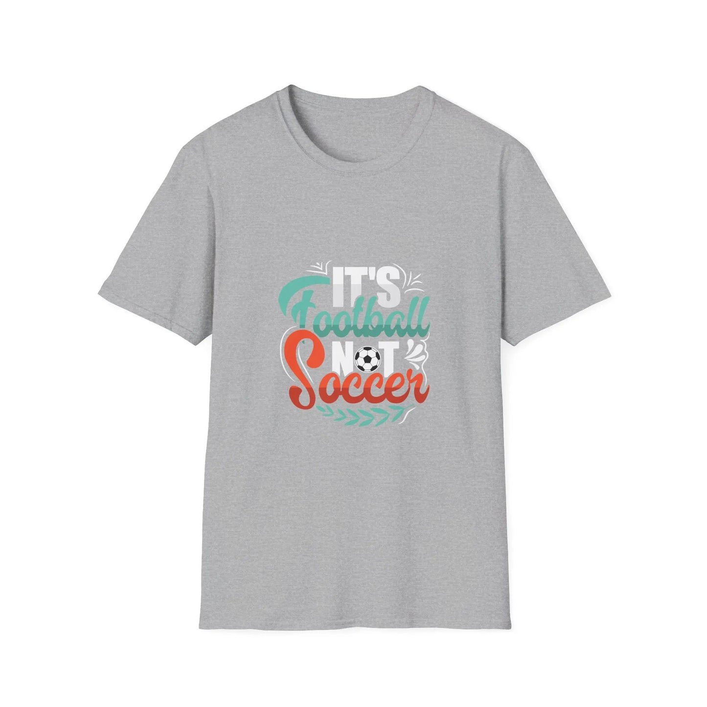 Football Soccer T-Shirt — Retro Script Soccer Tee for Fans & Players - Merit Sell