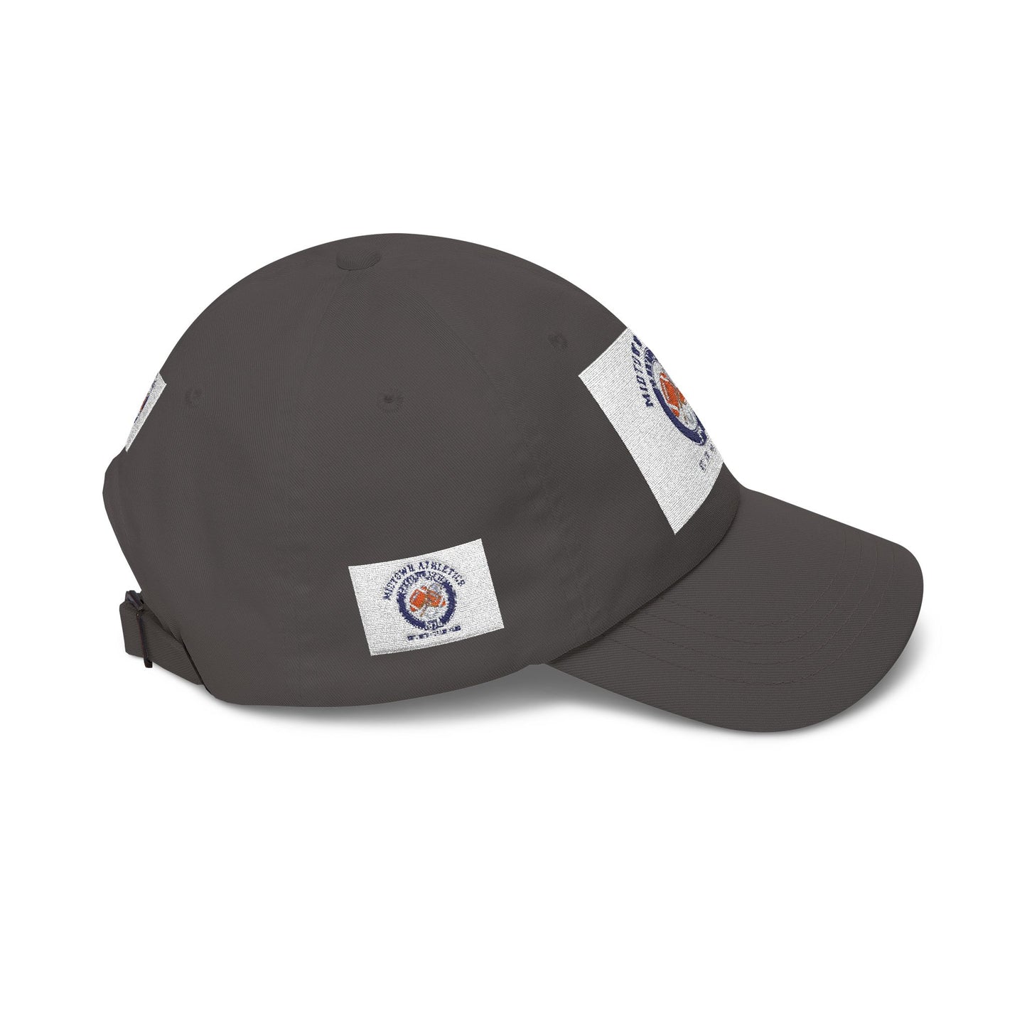 Classic Dad Cap - Retro Sunset Burger Logo Baseball Hat