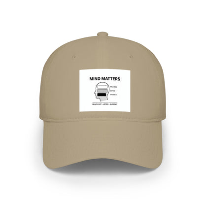 Mind Matters Low-Profile Baseball Cap — Mental Health Awareness Dad Hat