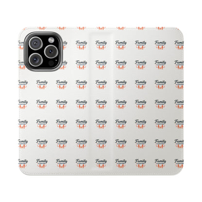Family First Flip Phone Case — Wallet Flip Case with Card Slots