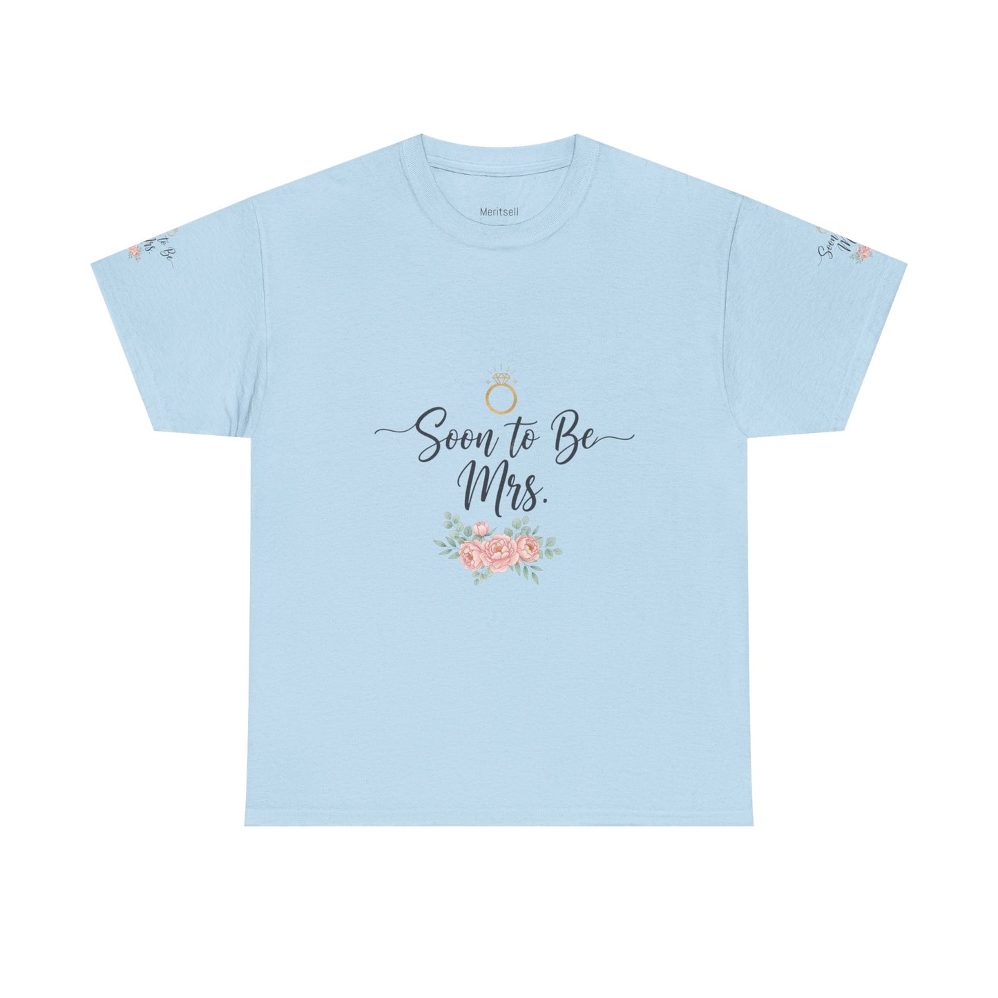 Soon to Be Mrs. Tee — Bridal Engagement Shirt with Floral Ring Design
