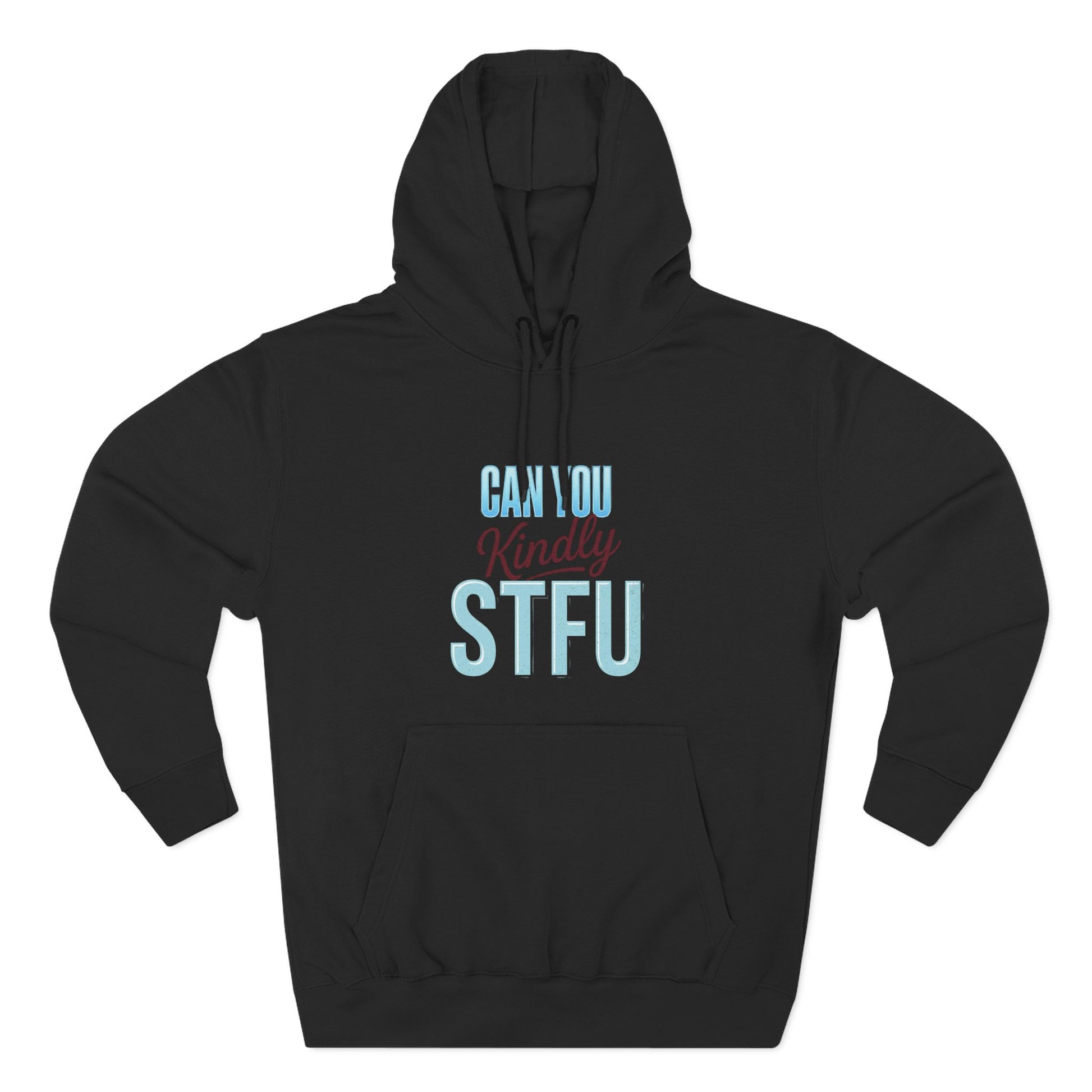 Can You Kindly STFU Hoodie — Funny Football Fan Pullover - Merit Sell