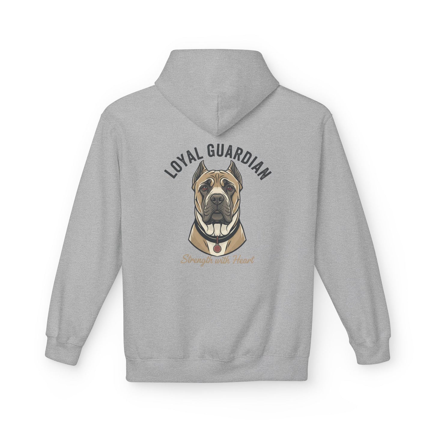 Loyal Guardian Dog Hoodie — "Strength with Heart" Pet Lover Sweatshirt