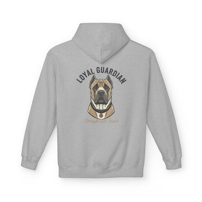 Loyal Guardian Dog Hoodie — "Strength with Heart" Pet Lover Sweatshirt