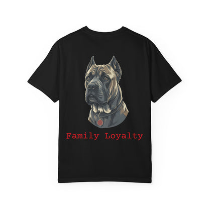 Cane Corso Illustration T-Shirt — Majestic Mastiff Portrait Tee