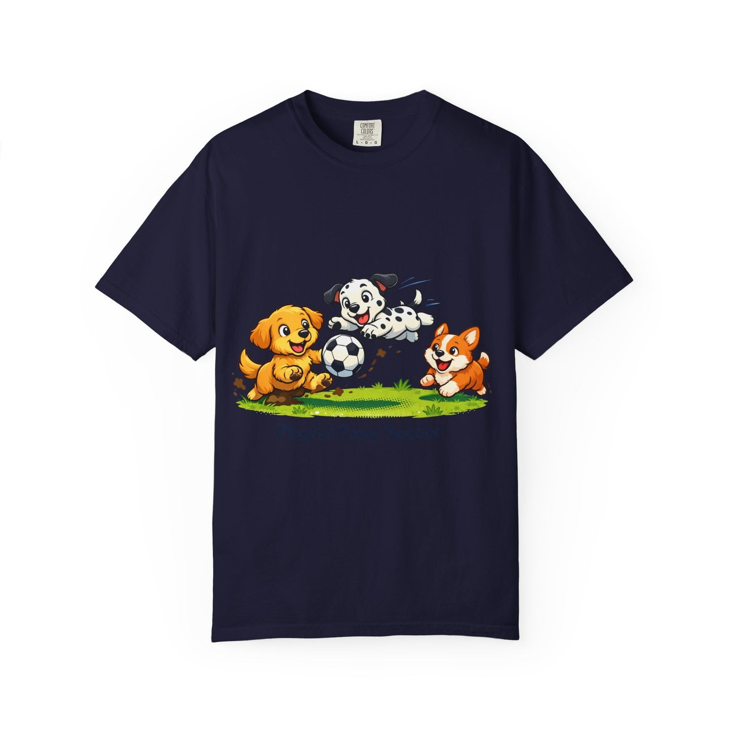 T-Shirt — Playful Paws Soccer Kids Tee