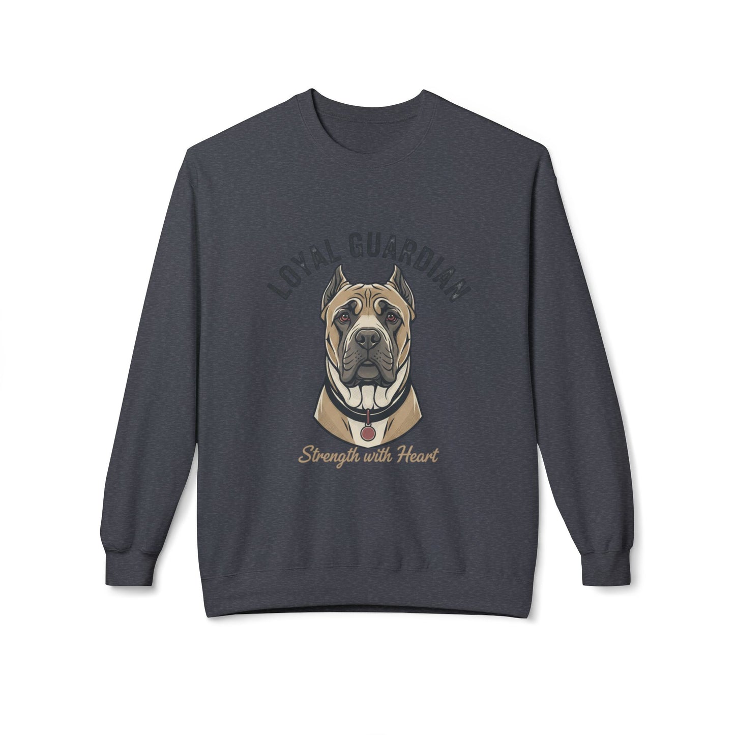 Loyal Guardian Sweatshirt — "Strength with Heart" Dog Crewneck