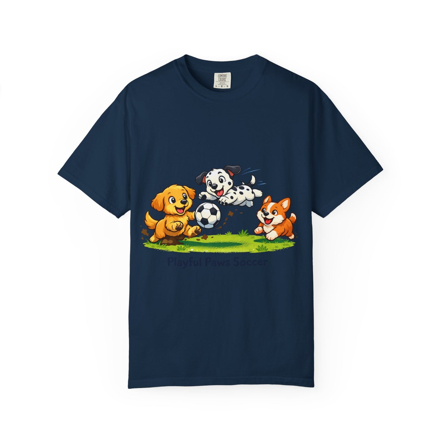 T-Shirt — Playful Paws Soccer Kids Tee