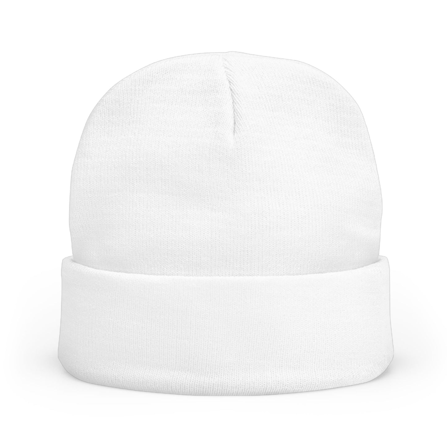 Embroidered 'Change' Knit Beanie — Minimalist Activist Winter Hat