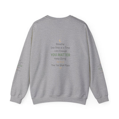 Inspirational "You Matter" Crewneck Sweatshirt