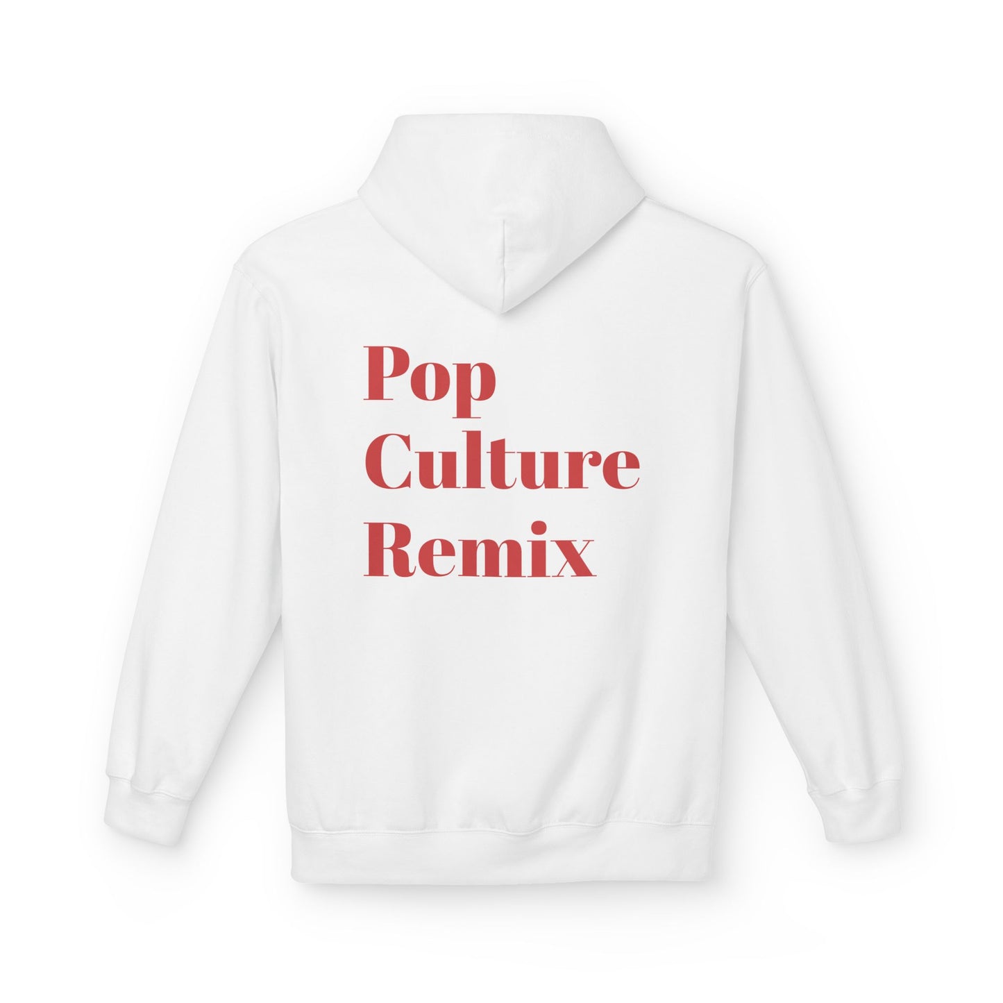 Pop Culture Remix Hoodie - Retro Neon Graphic Pullover
