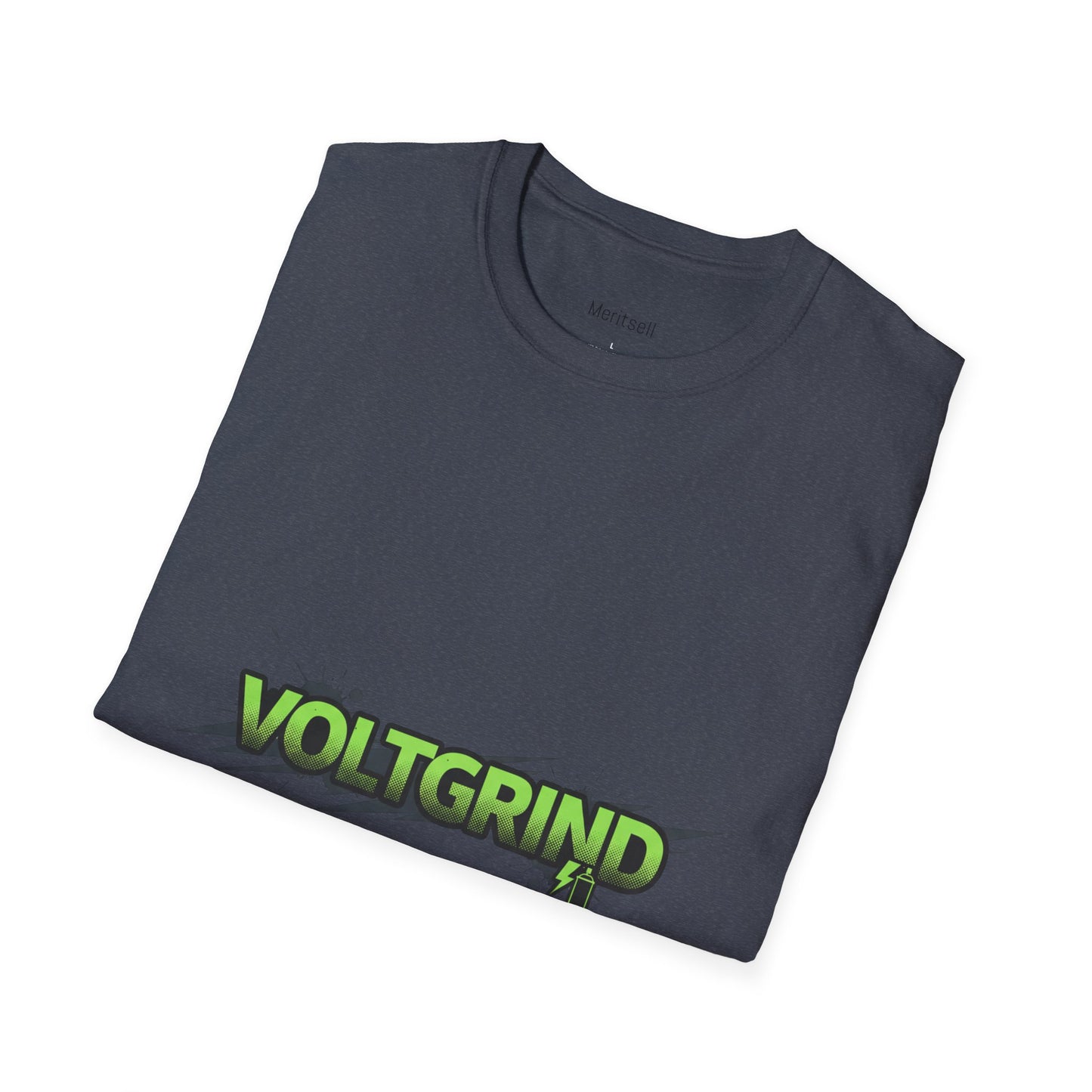 VoltGrind Graphic T-Shirt — Green Urban Logo Tee
