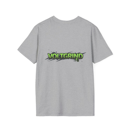 VoltGrind Graphic T-Shirt — Green Urban Logo Tee