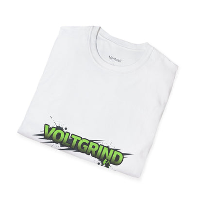 VoltGrind Graphic T-Shirt — Green Urban Logo Tee