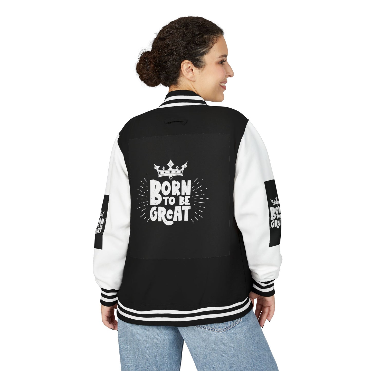 Born To Be Great Letterman Jacket