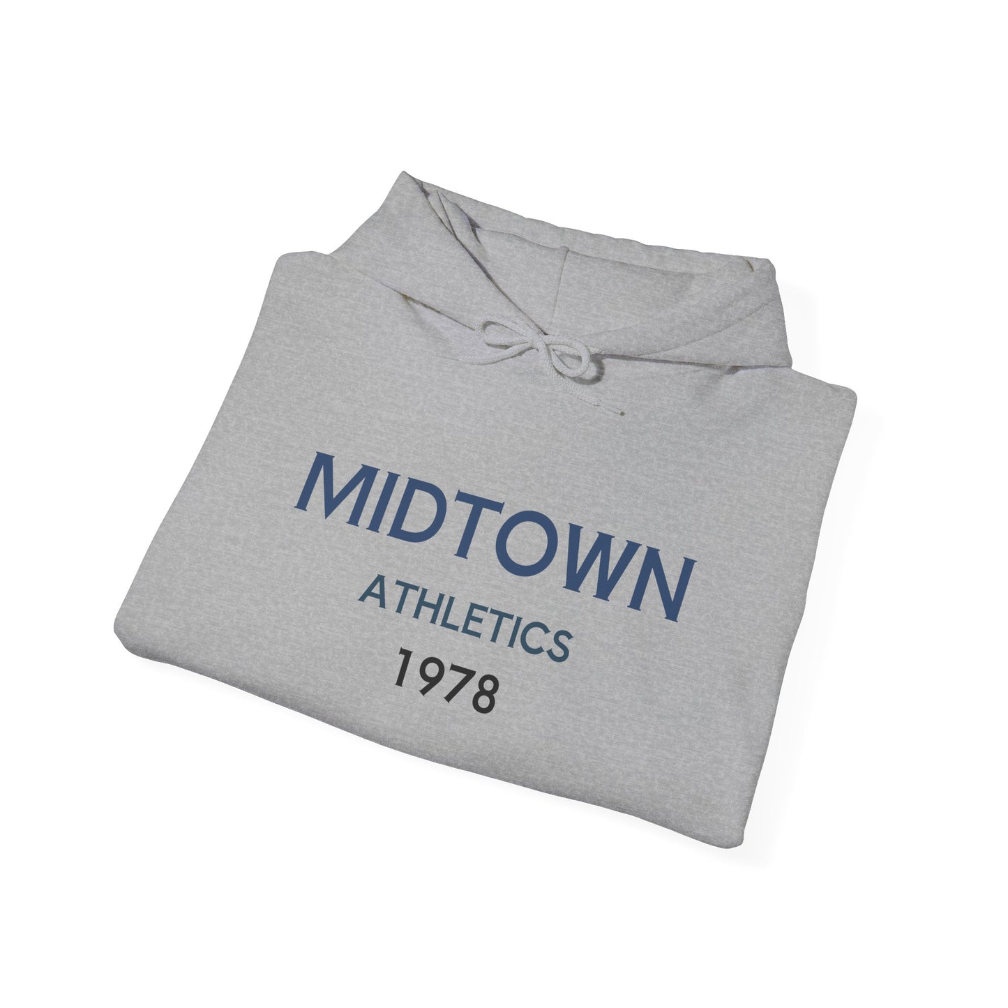 Athletic Hoodie — Midtown Athletics '78 Vintage Running Club Sweatshirt