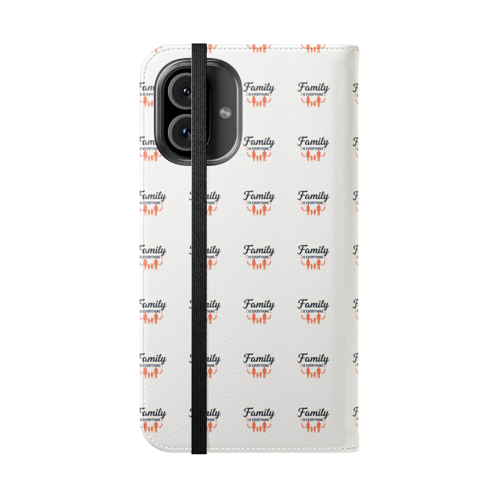 Family First Flip Phone Case — Wallet Flip Case with Card Slots