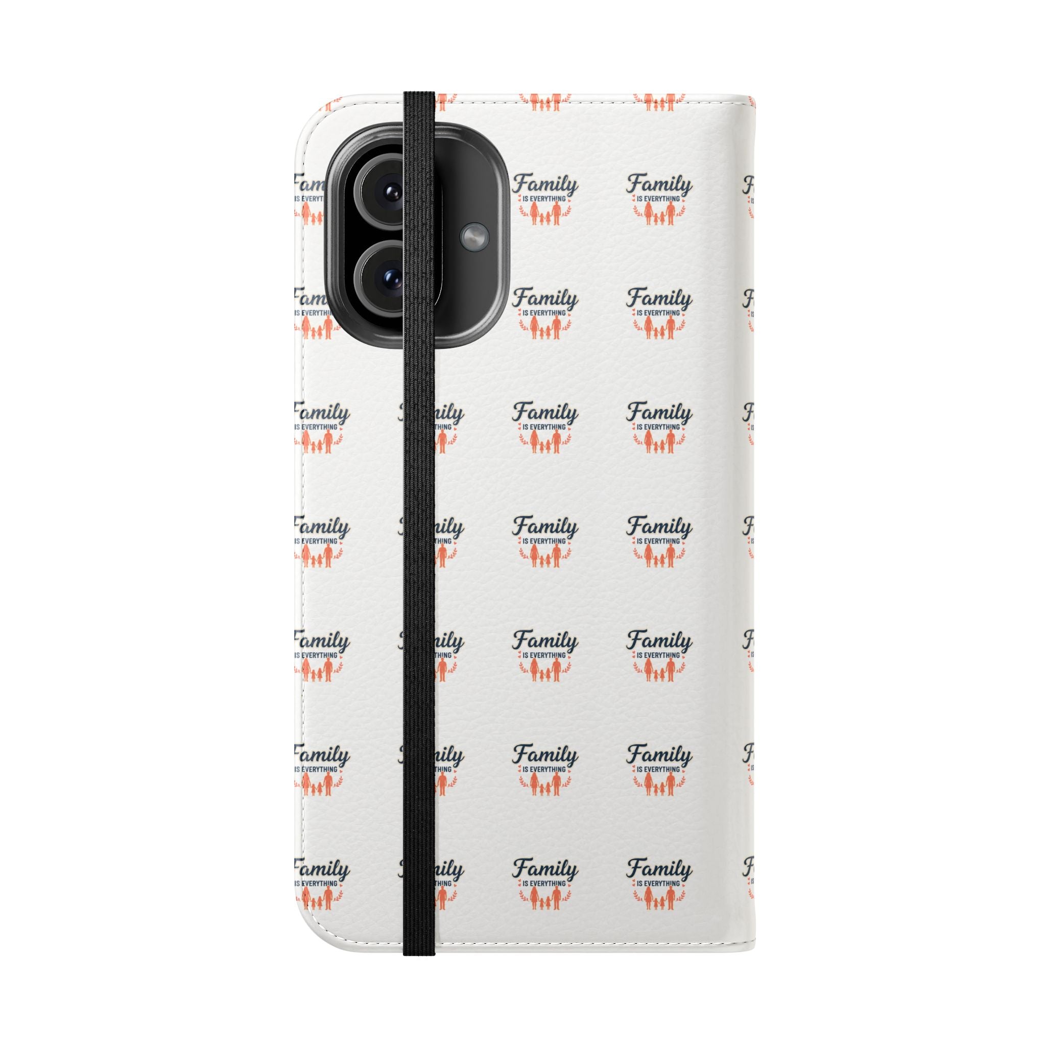 Family First Flip Phone Case — Wallet Flip Case with Card Slots