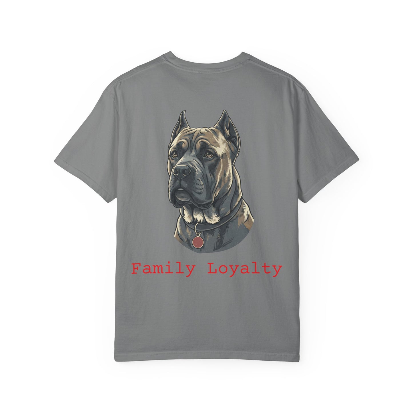 Cane Corso Illustration T-Shirt — Majestic Mastiff Portrait Tee