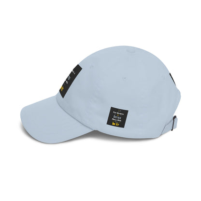 Dad Cap — "The World Is A Better Place When You\'re In It" Embroidered Baseball Hat
