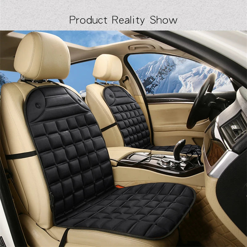 12V Car Heated Seats Winter Seat Heater Car Seat Heating Cushion Covers Car Electric Heated Seat Car Styling Winter Pad Cushions - Merit Sell
