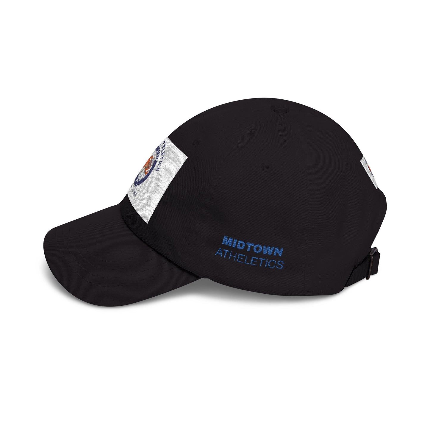 Classic Dad Cap - Retro Sunset Burger Logo Baseball Hat