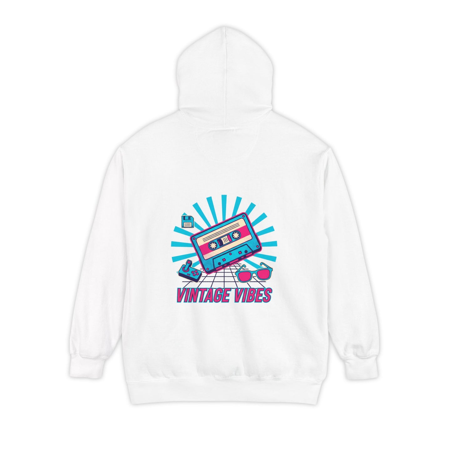 Hoodie — Retro Sunshine "Choose Kind" Graphic