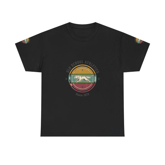 Old School Athletics Retro Running Tee — 'Since 1979' Vintage Track Shirt