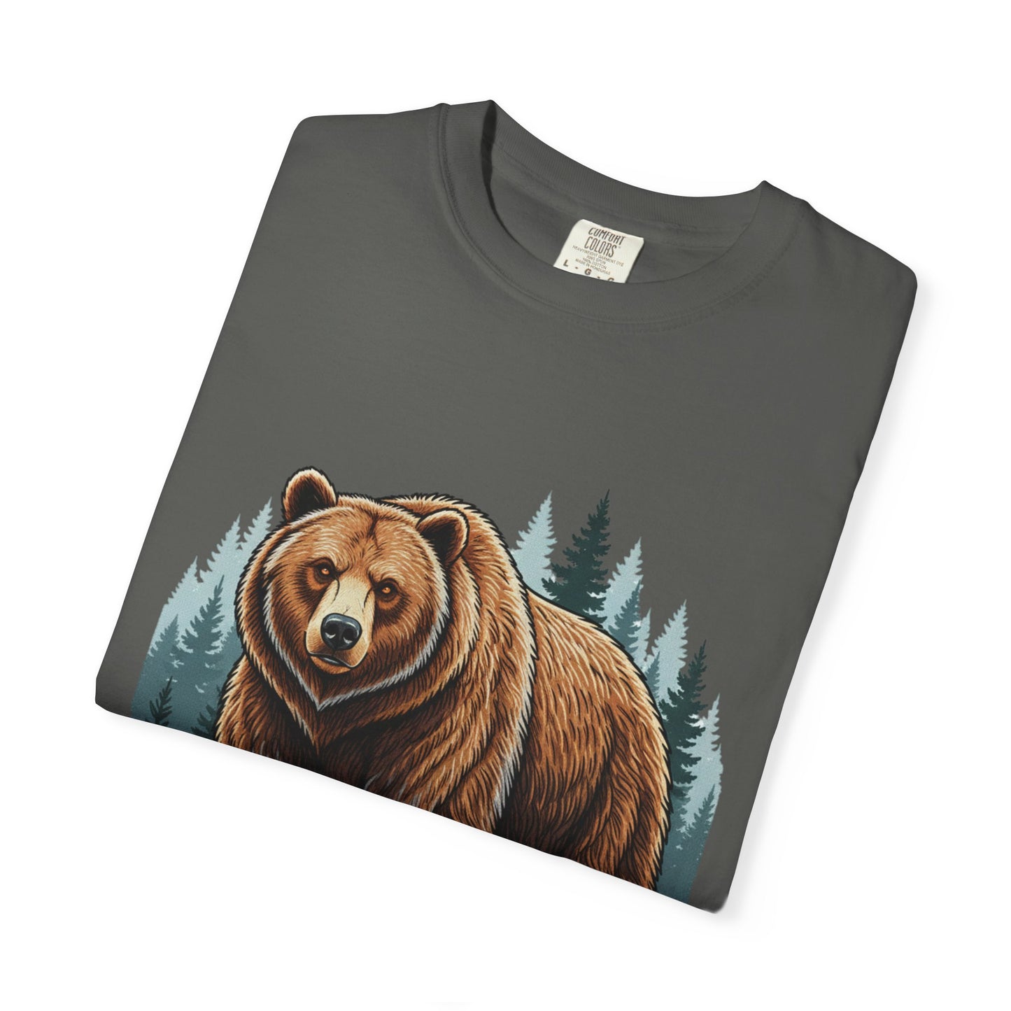 Bear Graphic T-Shirt — "Wild & Wise" Forest Adventure Tee