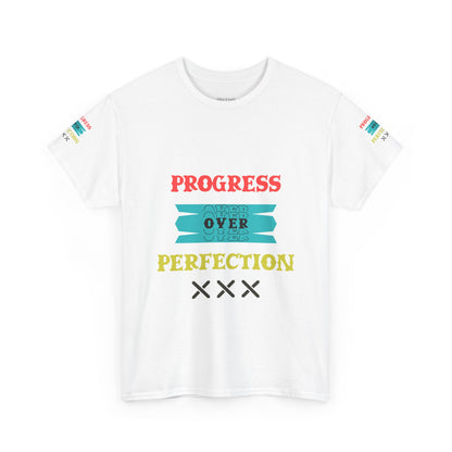 Progress Over Perfection T‑Shirt — Motivational Graphic Tee