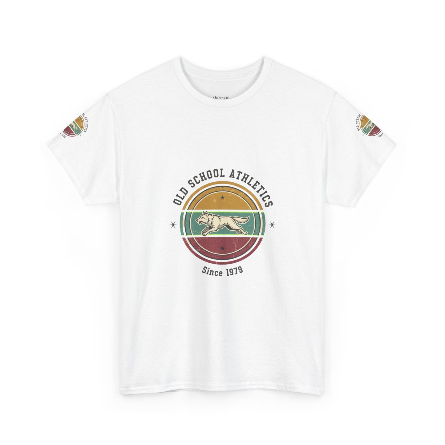 Old School Athletics Retro Running Tee — 'Since 1979' Vintage Track Shirt