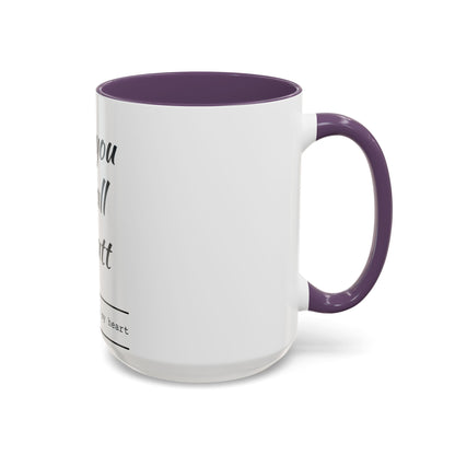 Coffee Mug — “I Love You With All My Butt” Funny Valentine Gift - Merit Sell