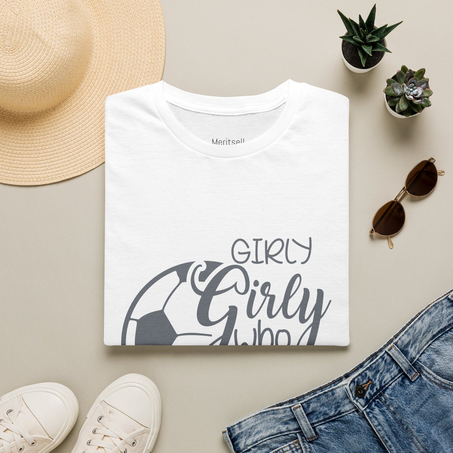 Soccer Girly Who Knows Football T-Shirt