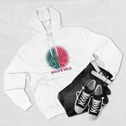 Bold & Wild Floral Hoodie — Women's Bold & Wild Graphic Fleece Hoodie