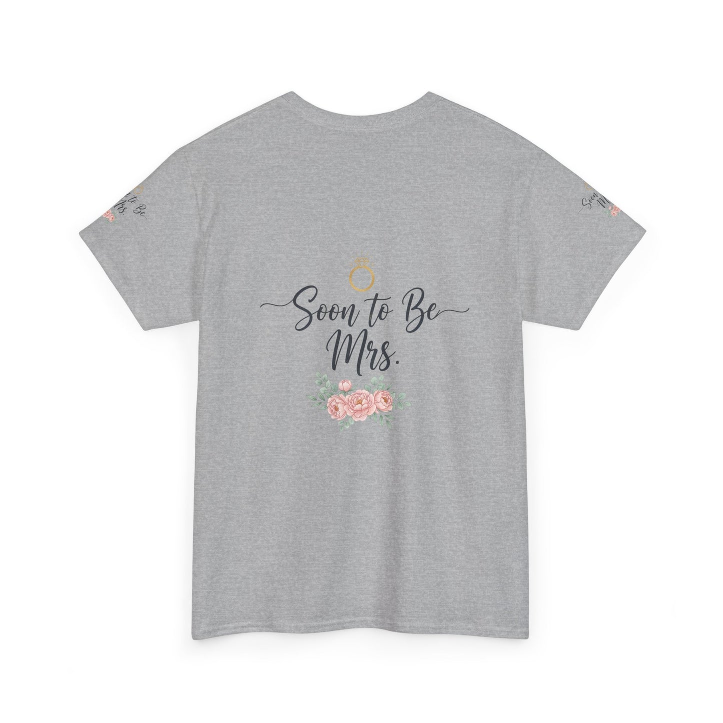 Soon to Be Mrs. Tee — Bridal Engagement Shirt with Floral Ring Design