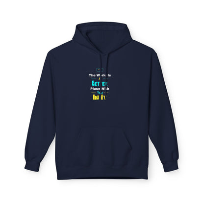 'Be a Better You' Comfort Hoodie — Motivational Pullover