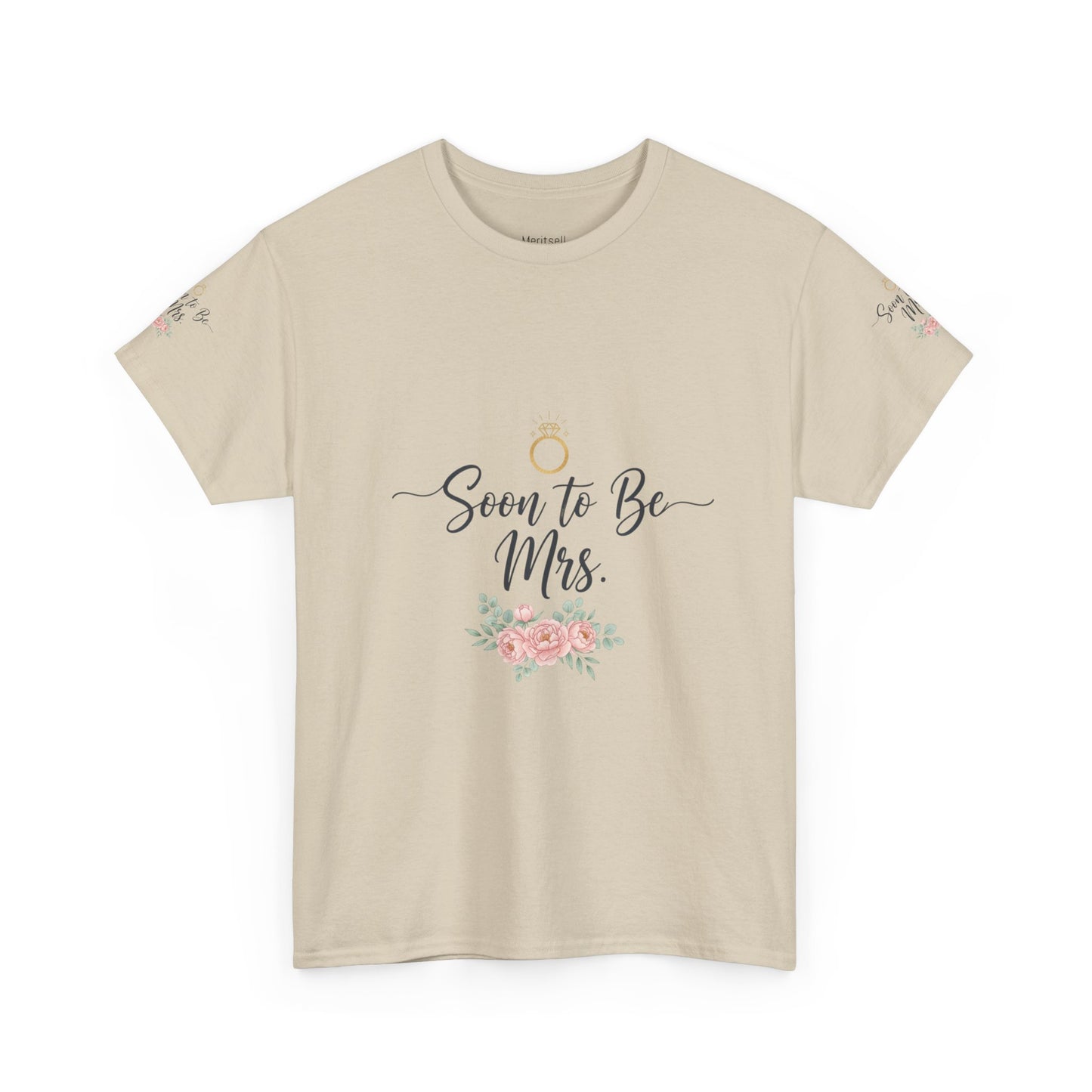 Soon to Be Mrs. Tee — Bridal Engagement Shirt with Floral Ring Design