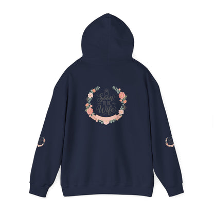 Soon To Be Wife Hoodie — Floral Bridal Engagement Sweatshirt