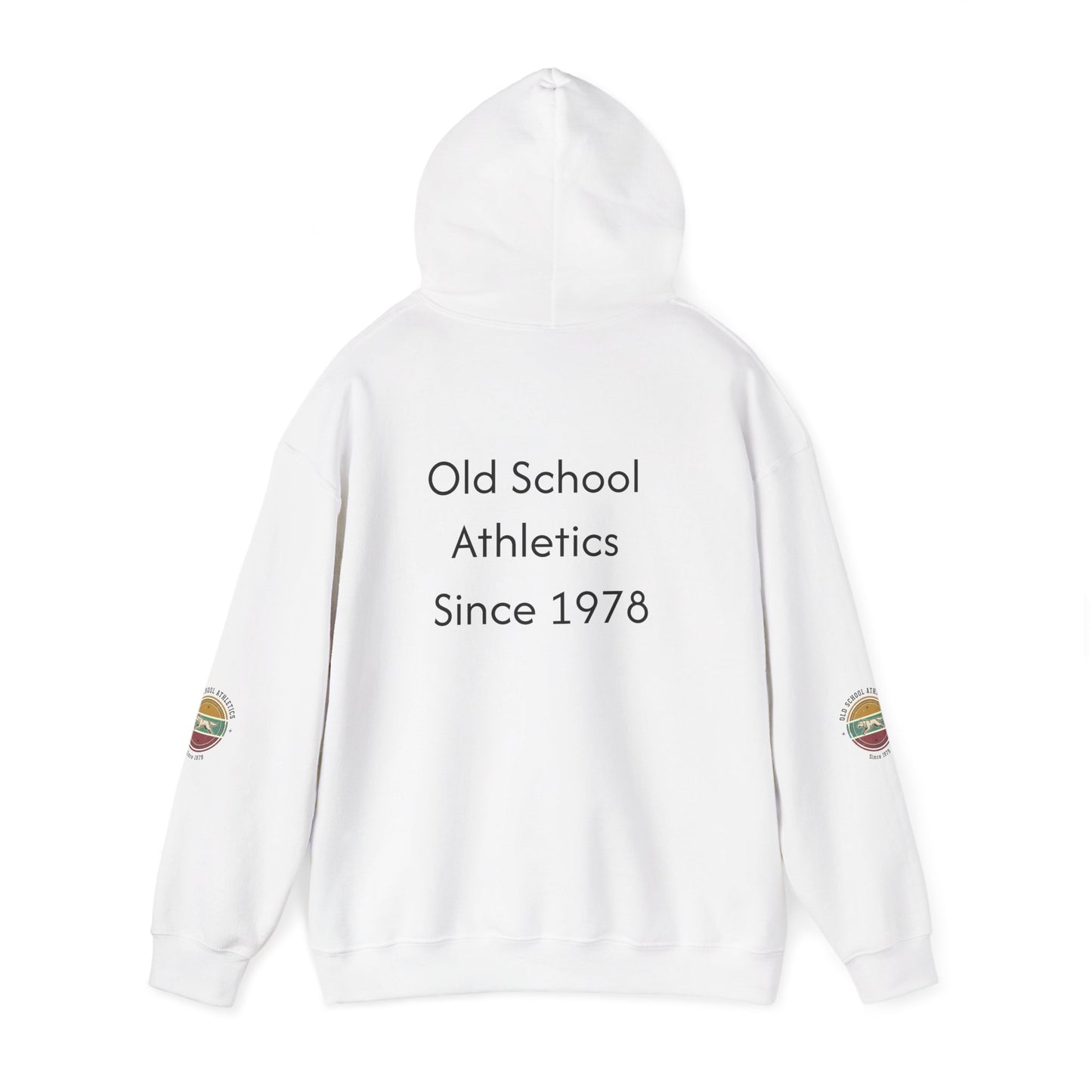Vintage Track & Field Hoodie – "Old School Athletics Since 1978"