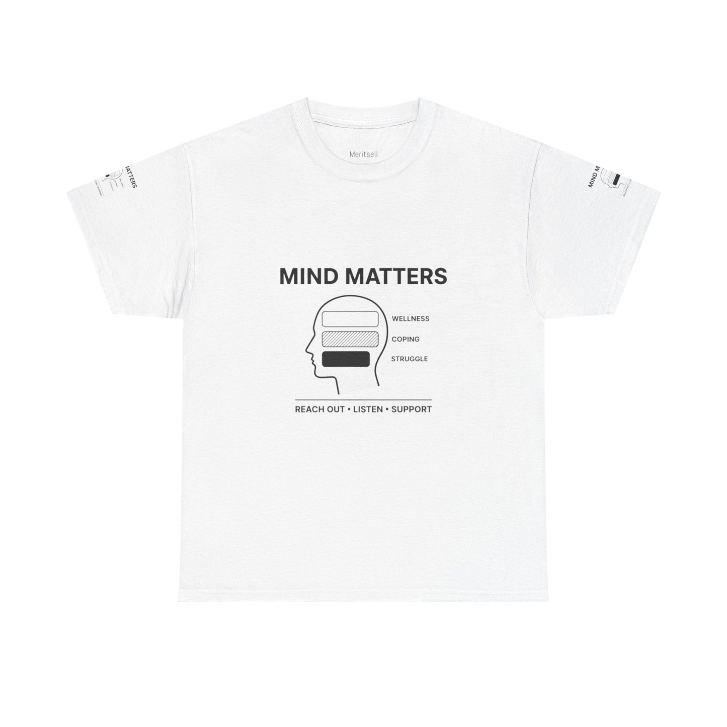 Mind Matters Tee — Mental Health Awareness Graphic T-Shirt