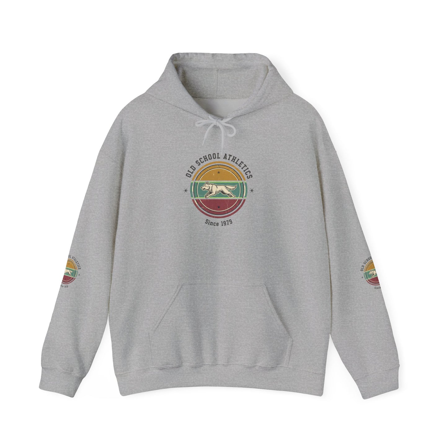 Vintage Track & Field Hoodie – "Old School Athletics Since 1978"
