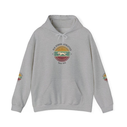 Vintage Track & Field Hoodie – "Old School Athletics Since 1978"