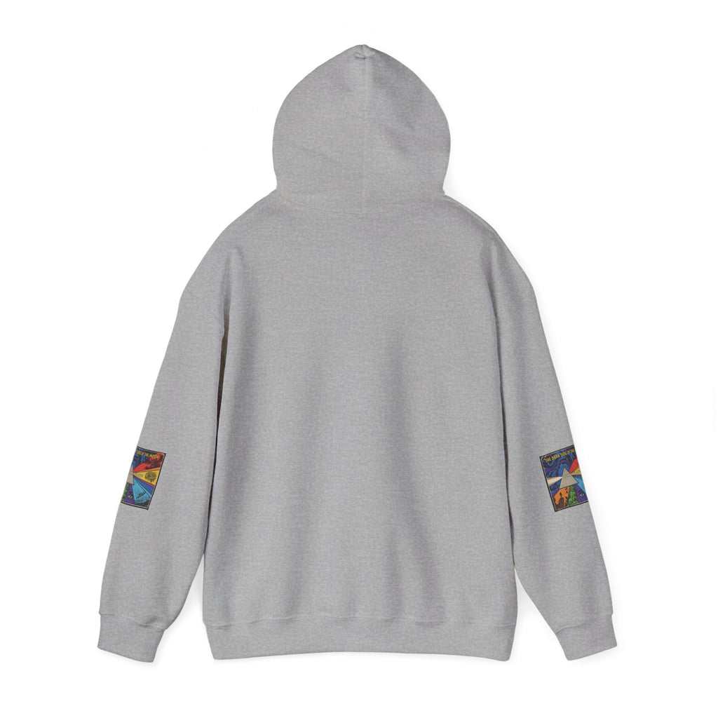 Psychedelic Prism Hoodie — Colorful Surreal Art Pullover