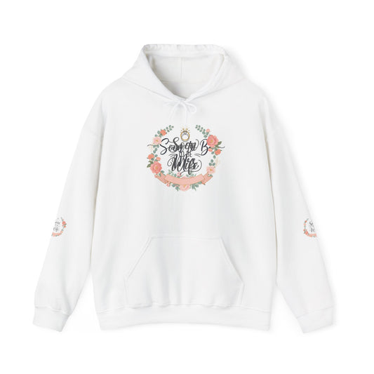 Soon To Be Wife Hoodie — Floral Bridal Engagement Sweatshirt Merit Sell