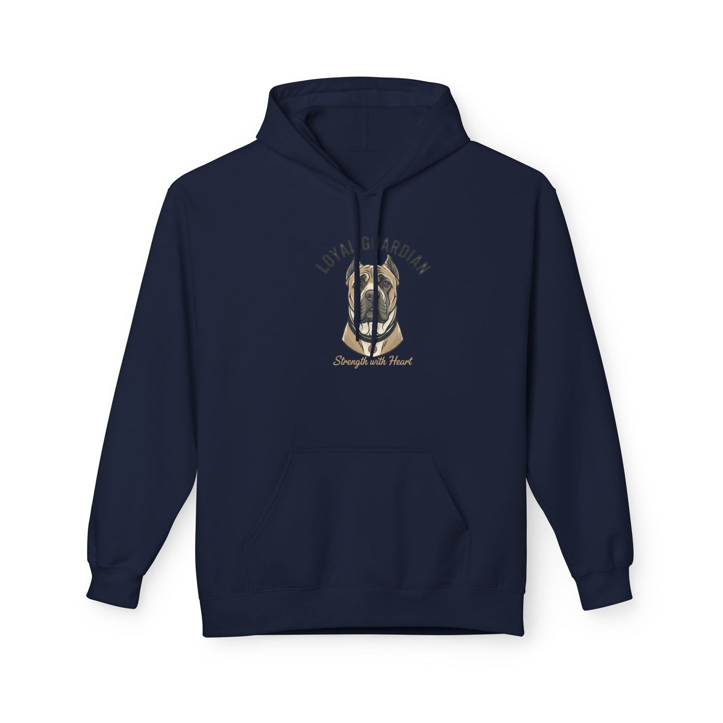 Loyal Guardian Dog Hoodie — "Strength with Heart" Pet Lover Sweatshirt