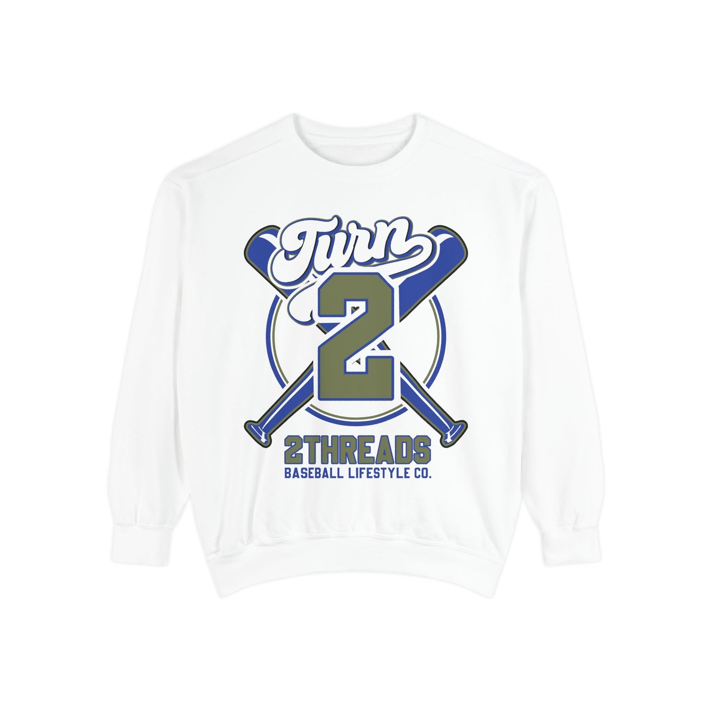 Baseball '2' Varsity Sweatshirt — 2Three08 Team Logo Pullover - Merit Sell