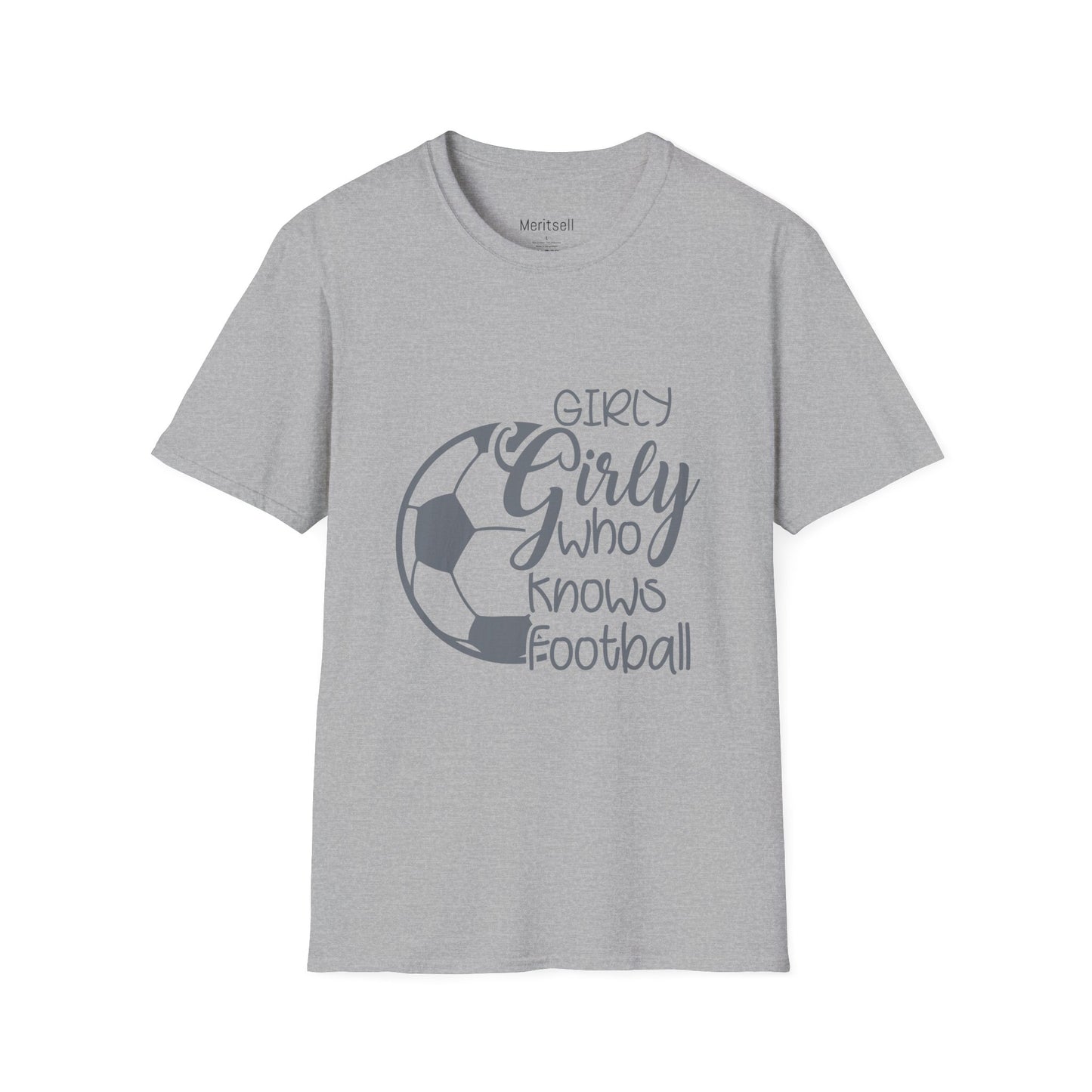 Soccer Girly Who Knows Football T-Shirt