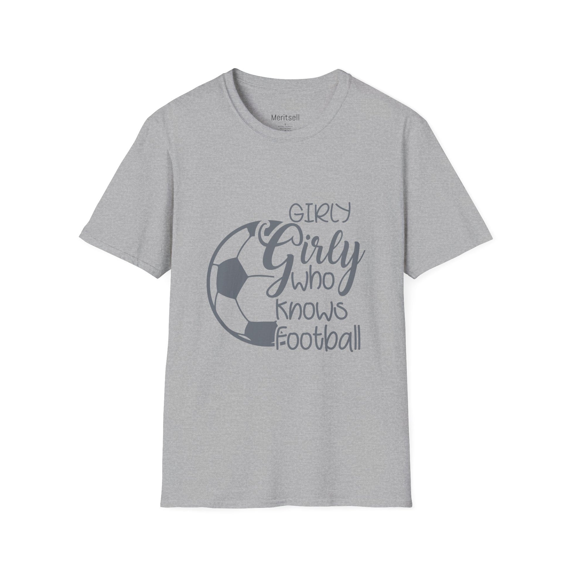Soccer Girly Who Knows Football T-Shirt
